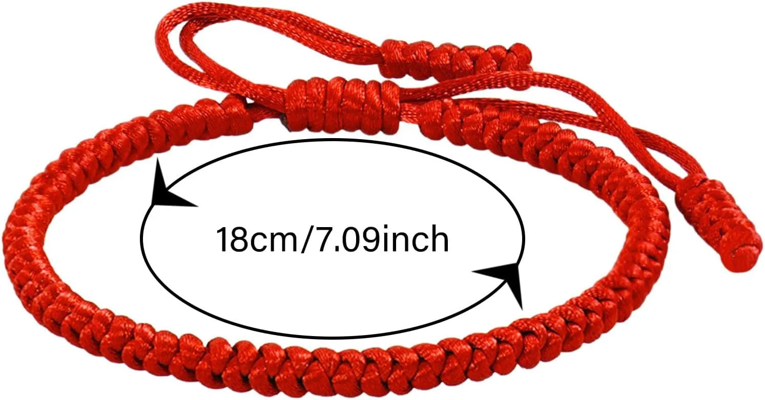 Necklace Pack Handmade Tibetan String Bracelet Adjustable Woven Rope Knot Friendship Bracelets For Earnings