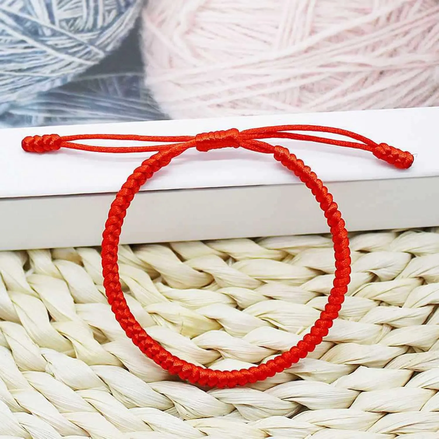 Necklace Pack Handmade Tibetan String Bracelet Adjustable Woven Rope Knot Friendship Bracelets For Earnings