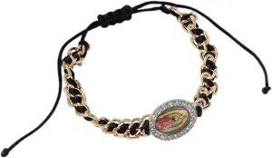 New 2026 Unisex Classic Handwoven Catholic Virgin Mary Adjustable String Bracelet For Women Good Luck Religious Prayer Amulet Decoration Jewelry Luxury With You Accessories Trendy For Women And Men