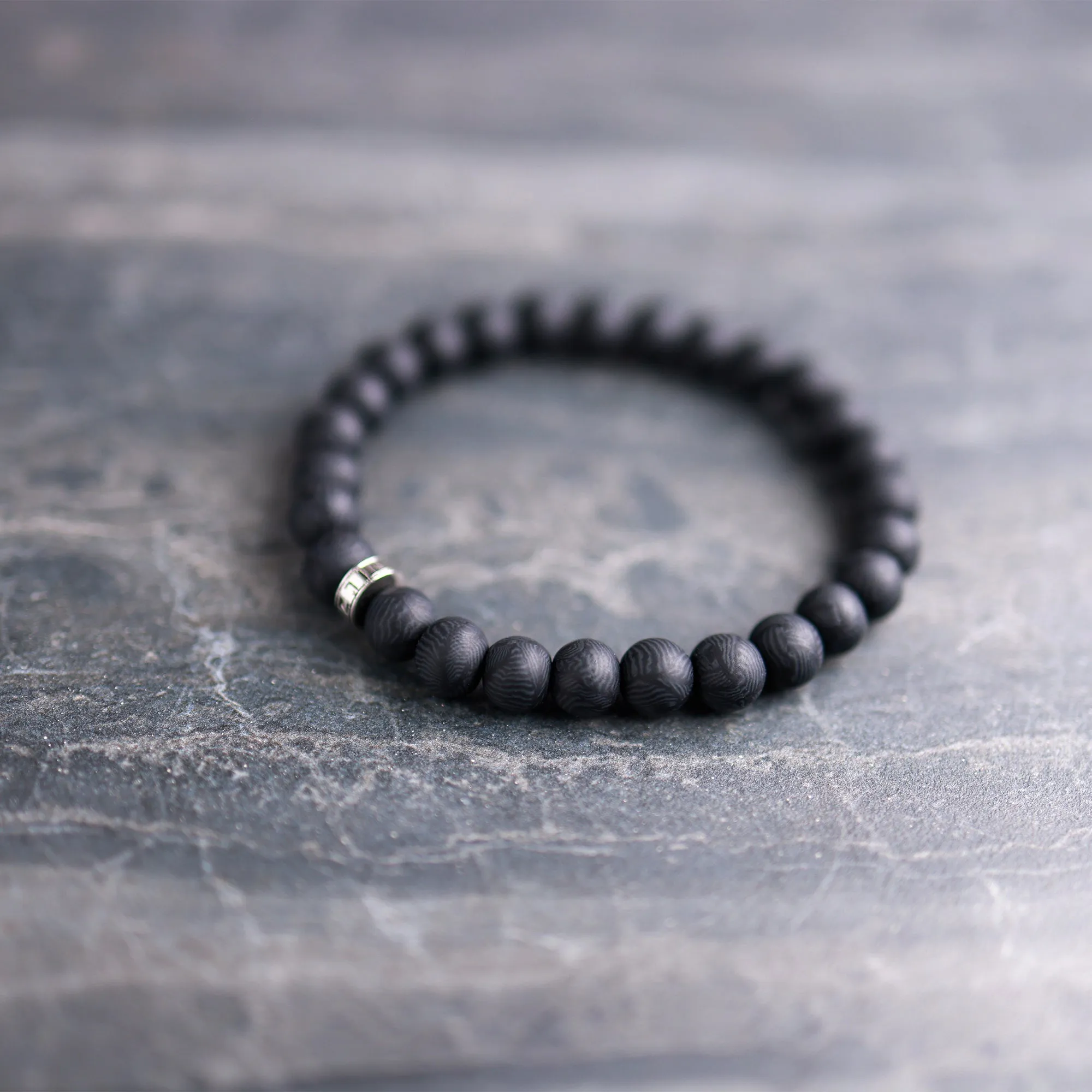 Noire (Large) Stack Bracelet