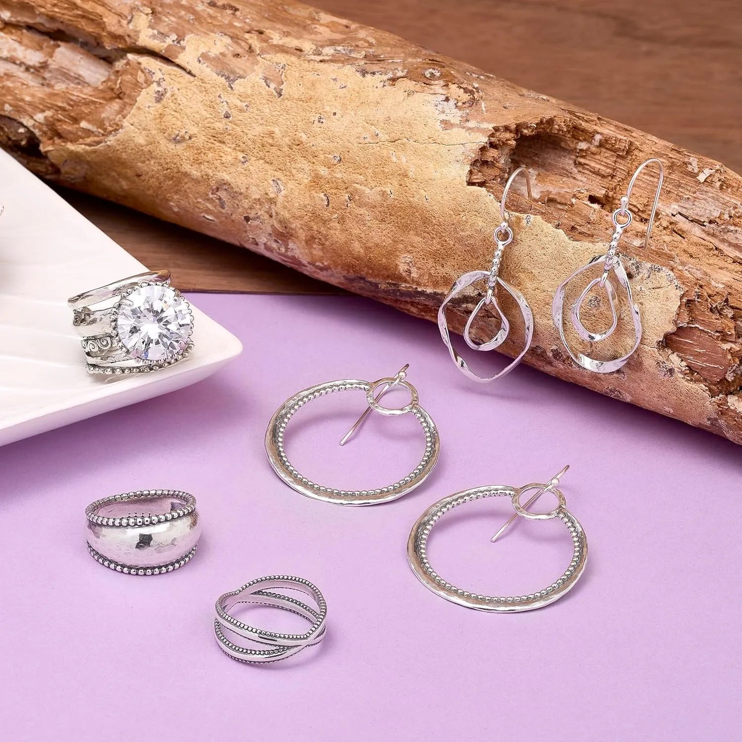 Silpada 'Interlap' Sterling Silver Ring