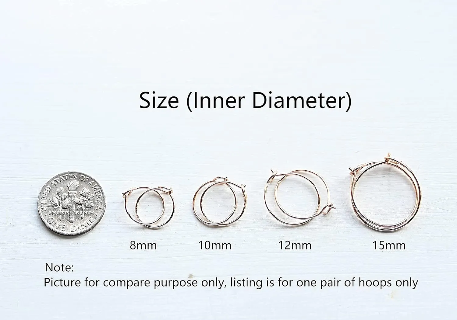 Small Silver Hoop Earrings for Women, Hypoallergenic Hoop Earrings