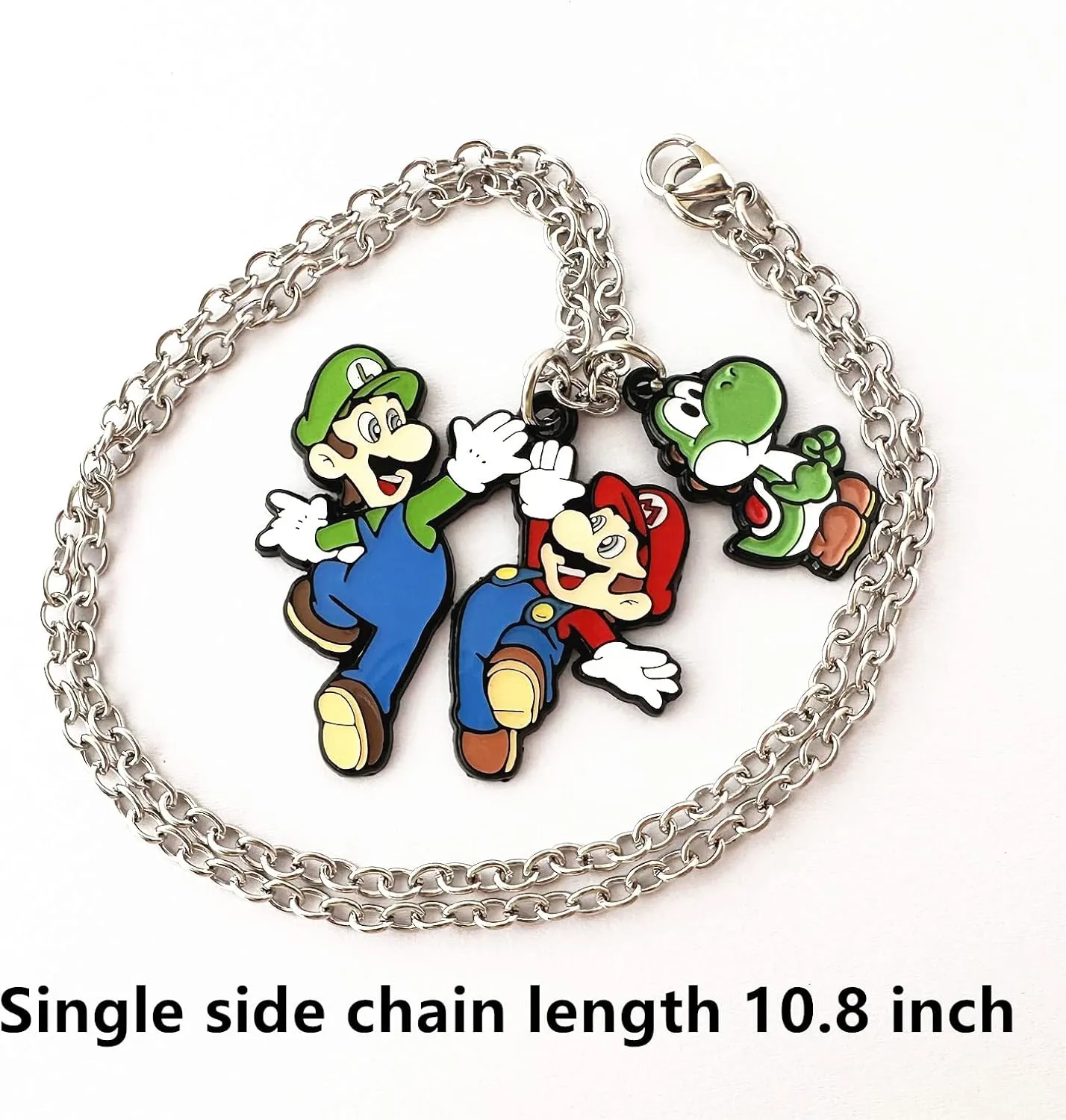 STKTFKK Cartoon Necklace Metal Classic Anime Necklace Women and Men