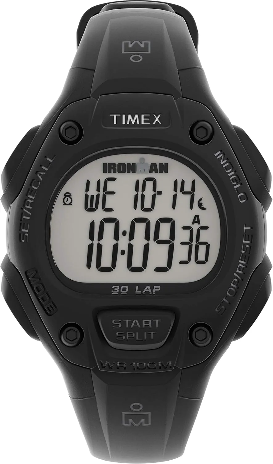 Timex Unisex Ironman Triathlon Classic 30 34mm Resin Strap Watch