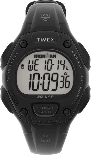Timex Unisex Ironman Triathlon Classic 30 34mm Resin Strap Watch