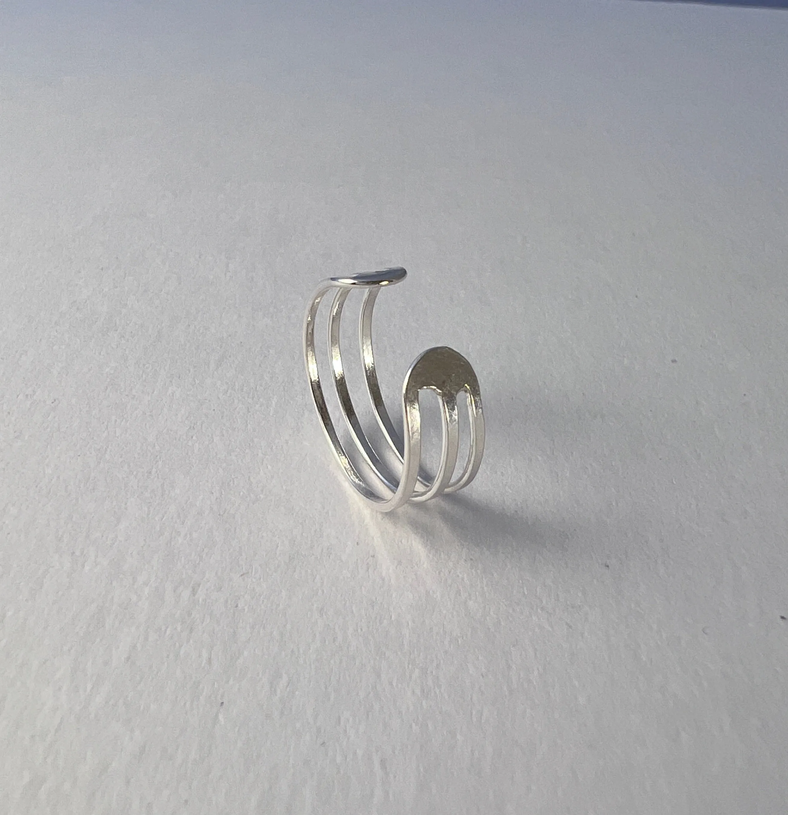Triple Strand Adjustable Midi Ring