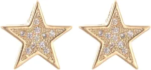 Vintage Tiny Star Stud Earrings for Women Rhinestone Sparkly Pointed Star Studs Cartilage Earrings Minimalist Geometry Ear Jewelry