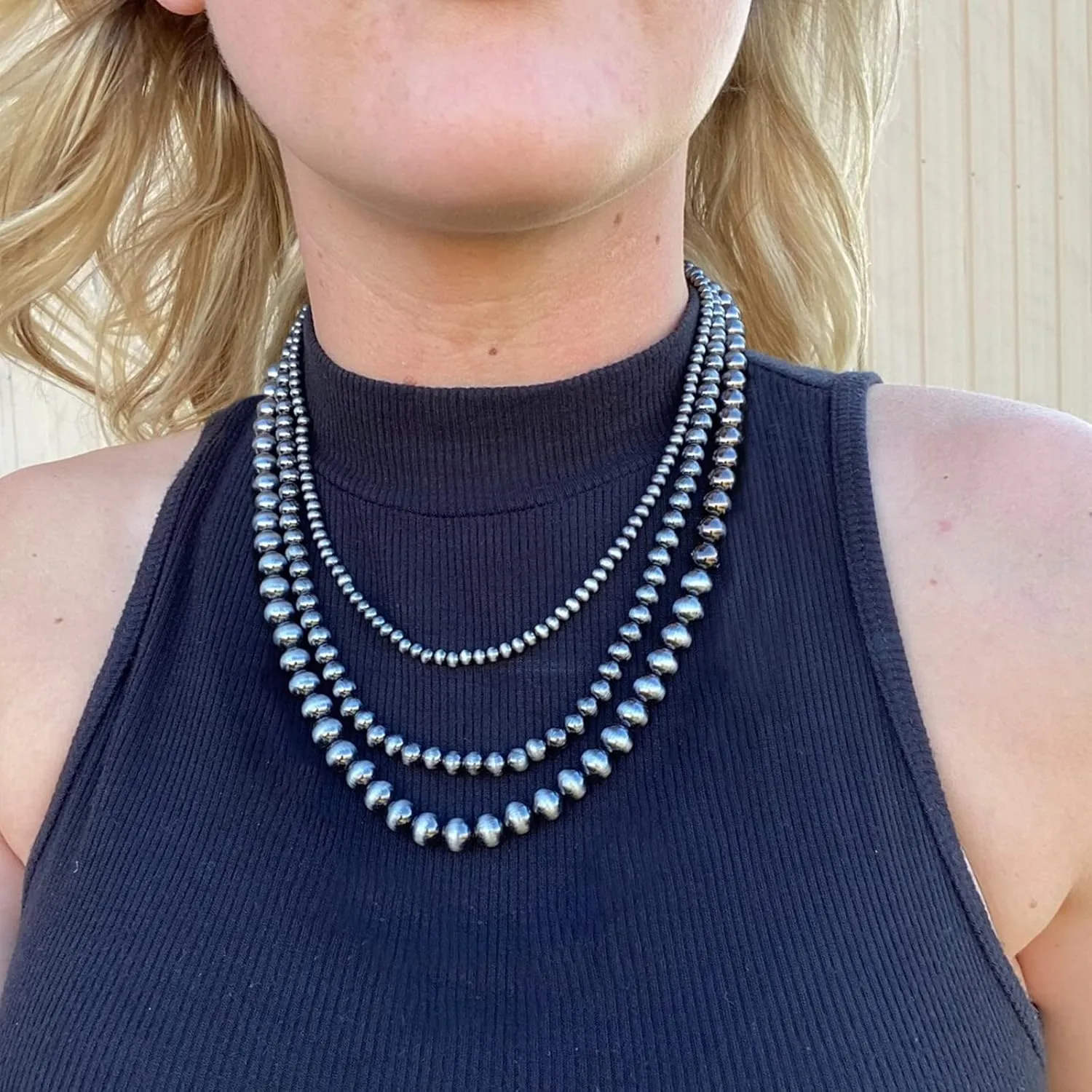 Western Jewelry for Women Navajo Pearl Necklace Western Necklace Boho Navajo Pearl Layered Necklace Western Necklace Western Jewelry Outfits Accessories for Women