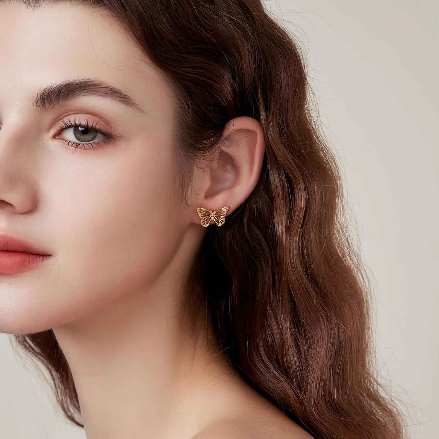 Women Star Heart Teardrop Earrings,Girls Round Circle Triangle Hexagon Stud Earrings Gifts Jewelry