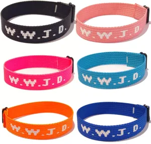 WWJD Letter What Would Jesus Do Protection Bracelets Handmade Braided Inspirational Religious Christian Matching Friendship Couples Bangle Jewelry for Women Men Teens