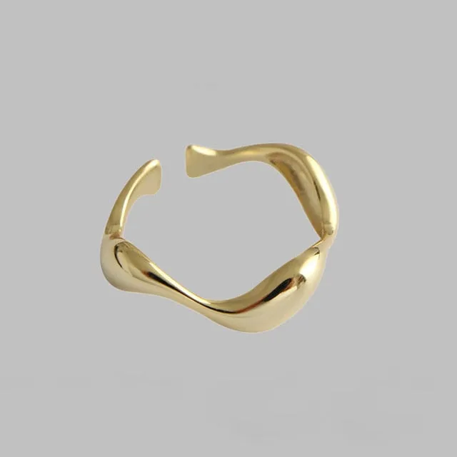XIYANIKE Wholesale 925 Sterling Silver Party Rings for Women Couples Jewelry Adjustable Fashion Elegant Wedding Accessories Gift