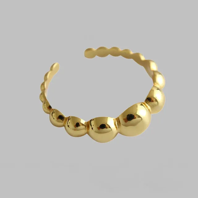 XIYANIKE Wholesale 925 Sterling Silver Party Rings for Women Couples Jewelry Adjustable Fashion Elegant Wedding Accessories Gift