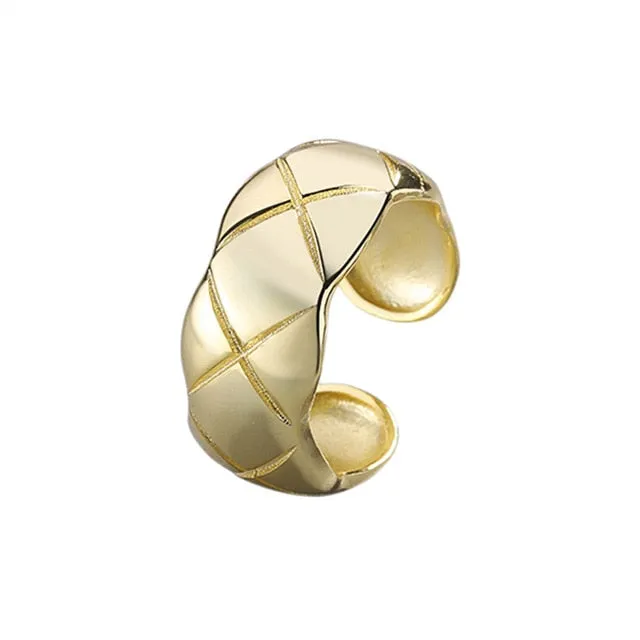 XIYANIKE Wholesale 925 Sterling Silver Party Rings for Women Couples Jewelry Adjustable Fashion Elegant Wedding Accessories Gift