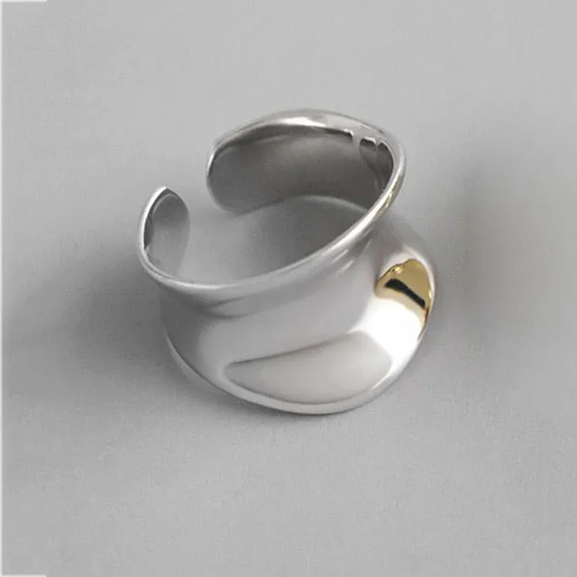 XIYANIKE Wholesale 925 Sterling Silver Party Rings for Women Couples Jewelry Adjustable Fashion Elegant Wedding Accessories Gift