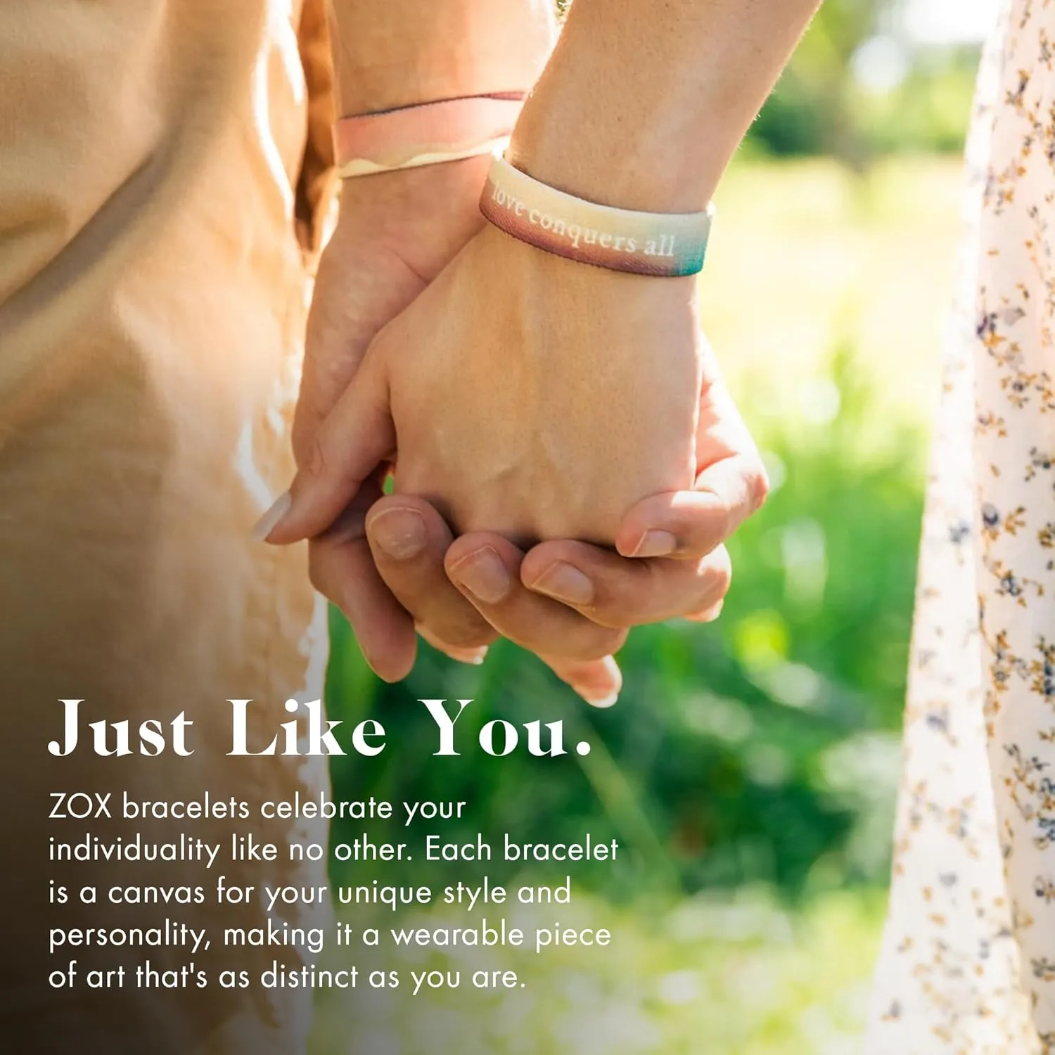 ZOX Bracelets  Stretchy Elastic Band with Motivational Affirmations and Beautiful Artwork, Great Wristband Gift for Men & Women of All Ages