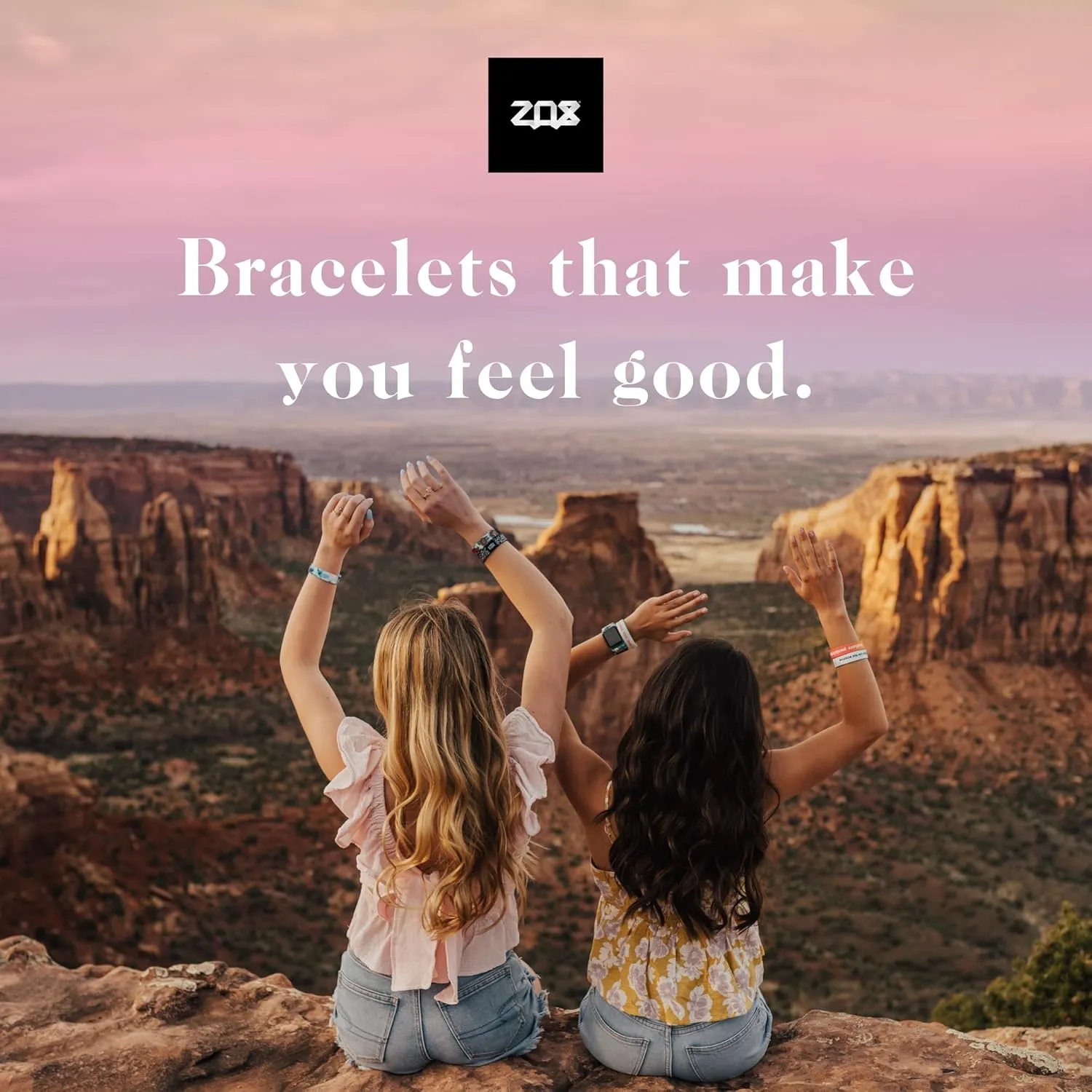 ZOX Bracelets  Stretchy Elastic Band with Motivational Affirmations and Beautiful Artwork, Great Wristband Gift for Men & Women of All Ages