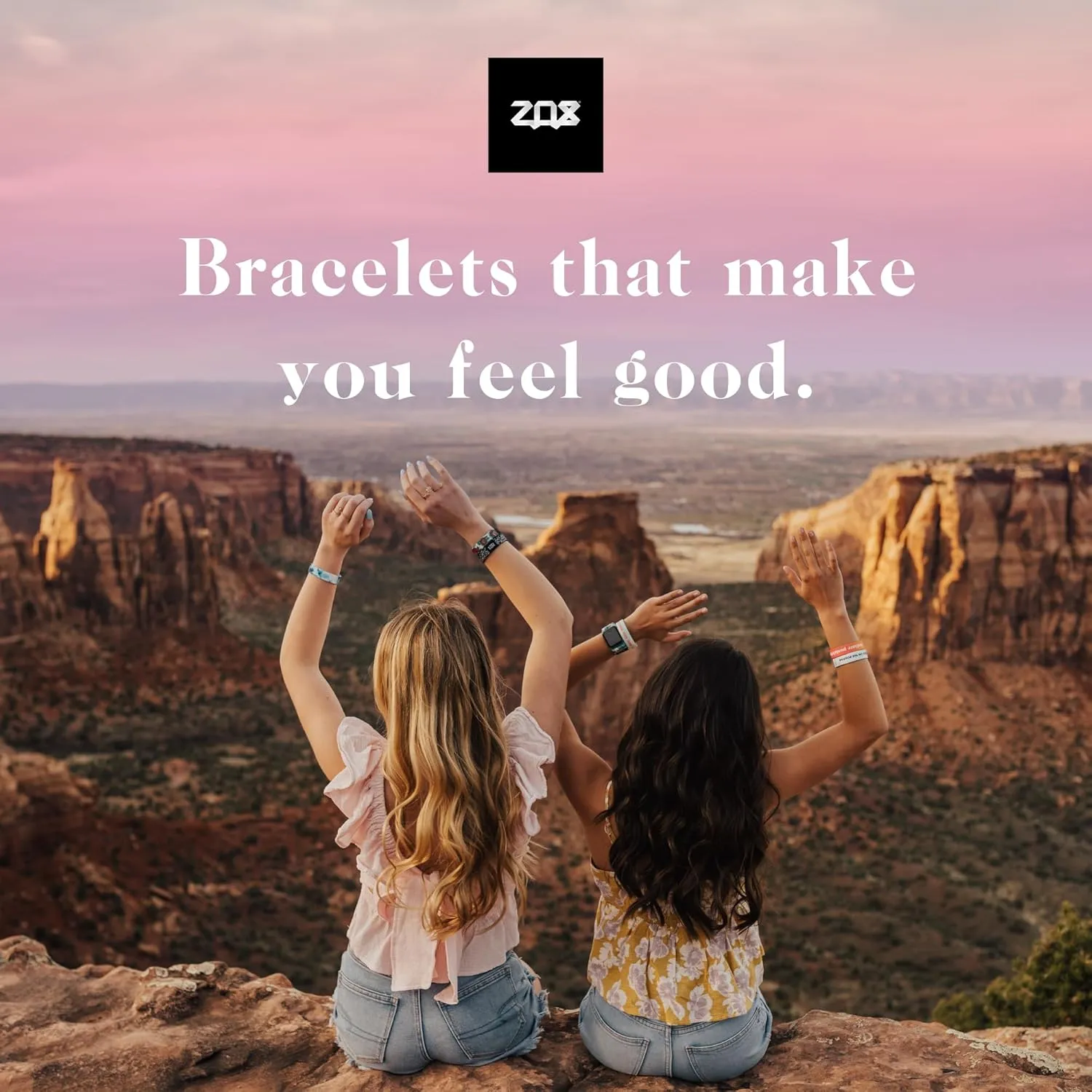 ZOX Bracelets  Stretchy Elastic Band with Motivational Affirmations and Beautiful Artwork, Great Wristband Gift for Men & Women of All Ages